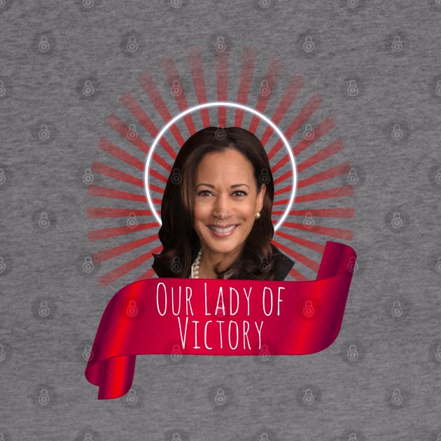 Our Lady of Victory! Kamala Harris by Xanaduriffic